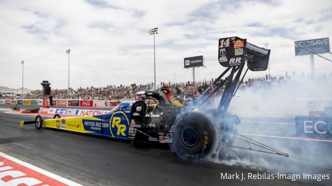 Tony Stewart Scores First NHRA Top Fuel Victory At Las Vegas