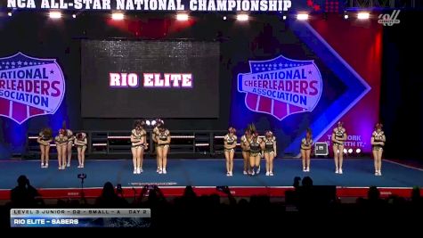 Rio Elite - Sabers [2026 L3 Junior - D2 - Small - A Day 2] 2026 NCA All-Star National Championship