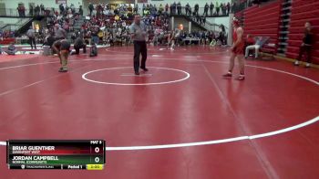 138 lbs Semifinal - Briar Guenther, Davenport West vs Jordan Campbell, Normal (Community)