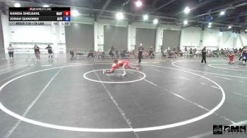 78 lbs Rr Rnd 2 - Kainoa Sheldahl, Mantanona TC vs Josiah Quinonez, Alpha Dawg