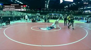 157 lbs Cons. Round 5 - Merrick Miller, New Smyrna Beach Sr H S vs Kaleeb Tribbett, George Jenkins