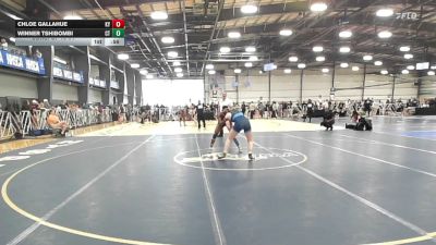 138 lbs Consi Of 16 #1 - Chloe Gallahue, KY vs Winner Tshibombi, CT