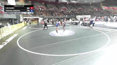 190 lbs Cons. Round 1 - Lee Hardy, Edison High School Wrestling vs Nathan Cordova, Tulare Titans Wrestling Club