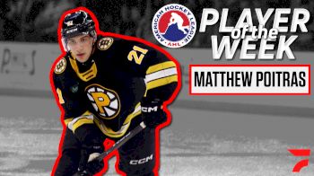 Matthew Poitras Highlights: Providence Bruins Forward Earns AHL Player Of The Week Honors