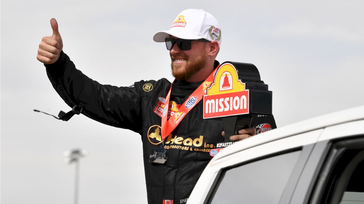 Funny Car Rookie Spencer Hyde Wins NHRA 2Fast2Tasty Challenge In Vegas