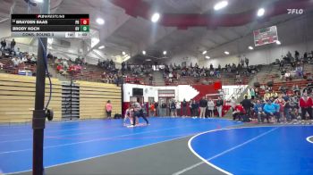 113 lbs Cons. Round 3 - Brayden Baas, Prairie Heights vs Brody Koch, Owen Valley