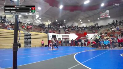 113 lbs Cons. Round 3 - Brayden Baas, Prairie Heights vs Brody Koch, Owen Valley