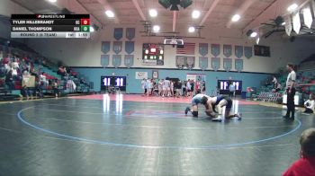 175 lbs Round 2 (8 Team) - Daniel Thompson, Union County A vs Tyler Hillebrandt, Oldham County