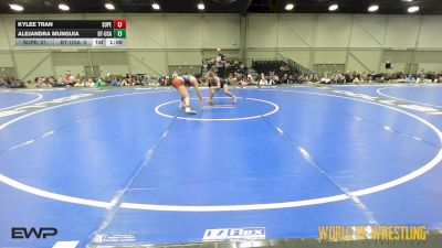 100 lbs Semifinal - Kylee Tran, Super Girls 7-12 vs Alejandra Munguia, Best Trained 7-12 USA