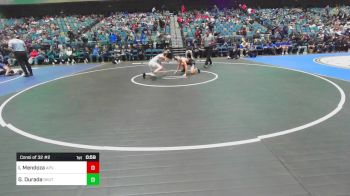 113 lbs Consi Of 32 #2 - Isiaih Mendoza, Apple Valley vs Gavin Ourada, Skutt Catholic