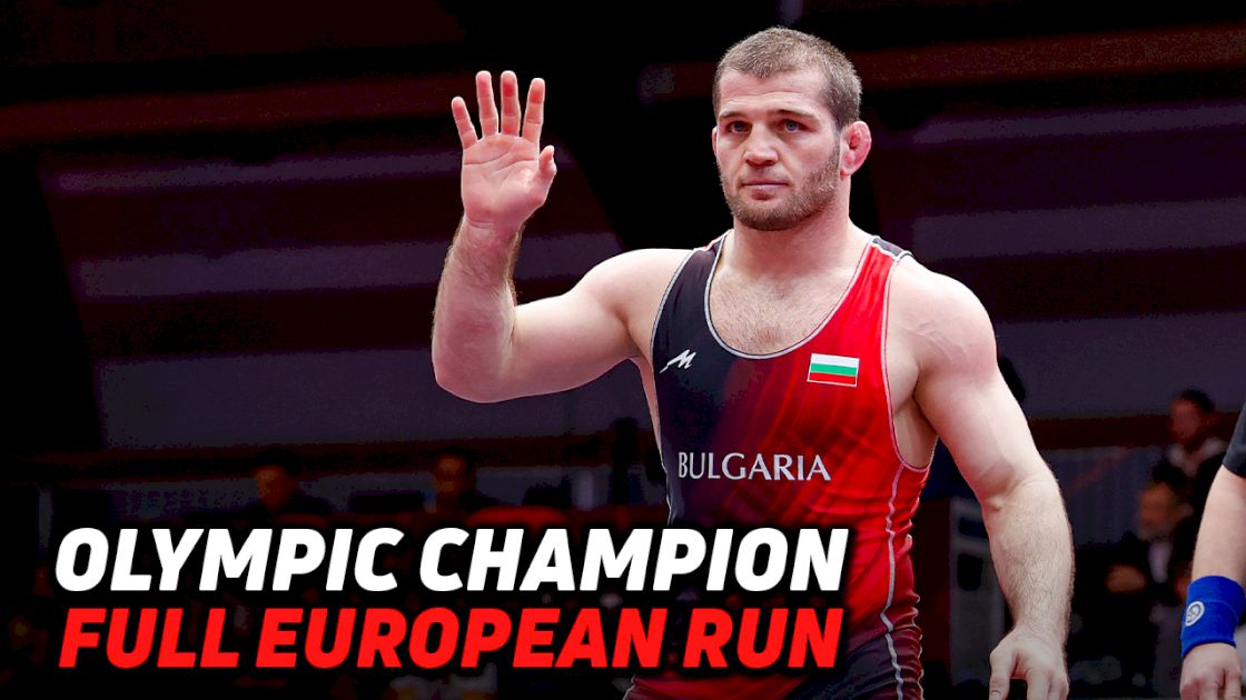 Olympic Wrestling Champion's Full Run At 2025 European