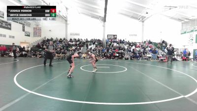 106 lbs Semifinal - Joshua Vernon, Branford vs Bryce Simmons, Daniel Hand