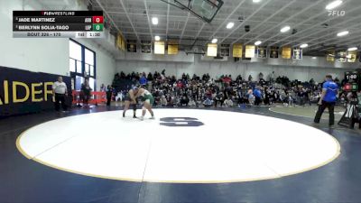 170 lbs Semifinal - Jade Martinez, Arroyo vs Berlynn Solia-Tago, Poly/Long Beach