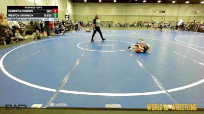 40 lbs Rr Rnd 1 - Cameron Egbers, Untouchables 9U vs Weston Atkinson, Potentially Dangerous