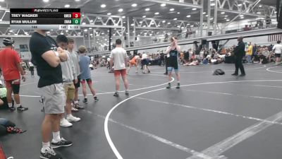 144 lbs Round 2 (6 Team) - Trey Wagner, Grit Mat Club Blue vs Ryan Muller, Savage WA Boogiemen