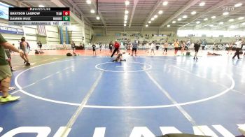 60 lbs Consi Of 4 - Grayson LaGrow, Team Michigan vs Damien Ruiz, Warhawks