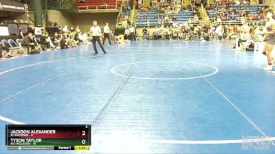 133 lbs Semis - Jackson Alexander, E1-Sheyenne vs Tyson Taylor, W2-Williston