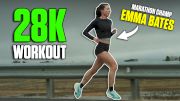 Emma Bates CRUSHES Final Hard Workout Before Boston Marathon | Workout Wednesday Presented by COROS