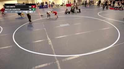 10U - 67 lbs Champ. Round 2 - Ace Gritti, Centennial Youth Wrestling vs Maclan Hamilton, Farmington Wrestling Club