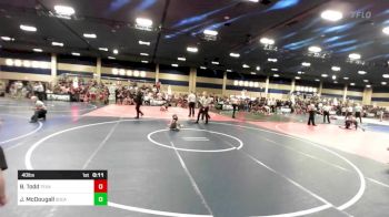 40 lbs Consolation - Baron Todd, Texas Elite vs Jackson McDougall, SoCal Hammers