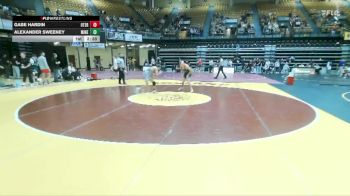 125 lbs Champ. Round 3 - Gabe Hardin, Otero College vs Alexander Sweeney, Colorado School Of Mines