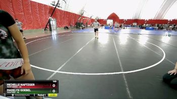 140 lbs Round 3 (6 Team) - Michelle Naftzger, Team Green vs Madelyn Goebel, Team Red