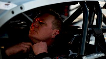 Ron Silk Reacts After Taking Thompson NASCAR Modified Tour Icebreaker Victory