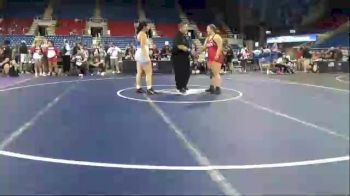 225 lbs Consi Of 16 #2 - Kendall Braswell, California vs Faith Wooley, Oregon