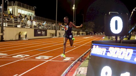 Geoffrey Kirwa Runs 8:13.89 Steeplechase at Bryan Clay -- #3 All-Time NCAA!