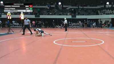 6-8 95 Semifinal - Cole Littman, Great Neck Wrestling Club vs Camden Persinger, Midlothian Miners Wrestling Cl