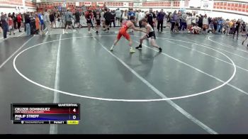 106 lbs Quarterfinal - Cruzer Dominguez, MWC Wrestling Academy vs Philip Streff, CWO