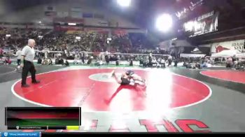 5A 152 lbs Champ. Round 1 - Ezra Parrish, Highland vs Parker Mack, Meridian