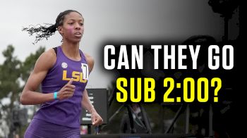 Thrilling Elite Women's 800m At Bryan Clay