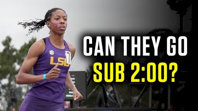 Thrilling Elite Women's 800m At Bryan Clay