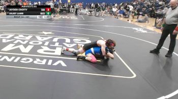 107 lbs Champ. Round 1 - Jayden Crotty, Tabb vs Juliet Lamb, Madison County