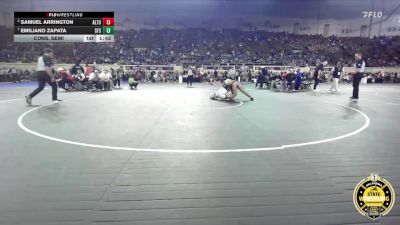 B5A-175 lbs Cons. Semi - Samuel Arrington, Altus vs Emiliano Zapata, Santa Fe South