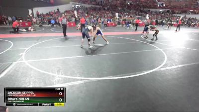 160 lbs Cons. Round 4 - Drayk Nolan, Chilton/Hilbert vs Jackson Seippel, Lancaster Wrestling Club