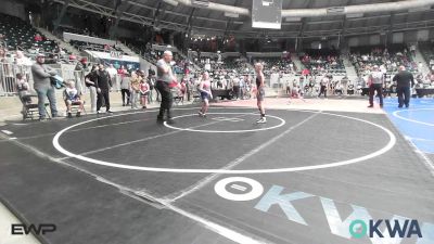 76 lbs Consolation - Adaline Bowman, Dark Cloud Wrestling Club vs Trace Smallwood, Dark Cloud Wrestling Club