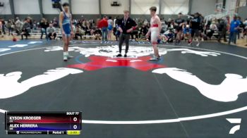 165 lbs Round 3 - Kyson Kroeger, CA vs Alex Herrera, OR