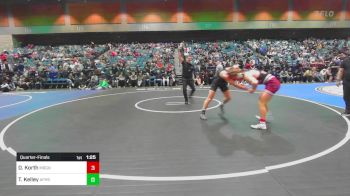 150 lbs Quarterfinal - Drew Korth, Morgan vs Tege Kelley, American Fork