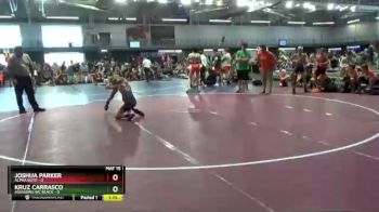 80 lbs 2nd Wrestleback (16 Team) - Joshua Parker, Alpha Elite vs Kruz Carrasco, Assassins WC Black