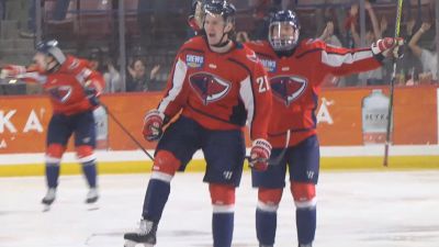 OT WINNER: Capitals Prospect Alexander Suzdalev's Snipe Gives South Carolina Stingrays The Overtime Win In Game 2