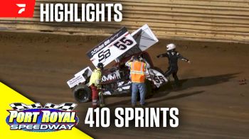 Highlights | 410 Sprints at Port Royal Speedway 4/19/25