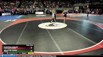 Cons. Semi - Clayton Lindley, Omaha Skutt Catholic vs Braxton Janda, Minden