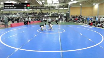 114 lbs 5th Place - Maisa Allen, Otter Valley vs Noah Edwards, Duxbury