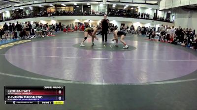 124A Champ. Round 2 - Cynthia Pyatt, West Liberty University vs Zhivanna Magdaleno, Northern Michigan University