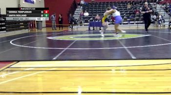 207 lbs Quarterfinal - Gemma Templeman, Emmanuel University vs Janya Rolland, Allen
