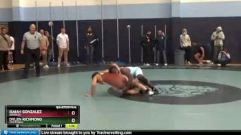 145 lbs Quarterfinal - Isaiah Gonzalez, Bonanza vs Dylen Richmond, Centennial
