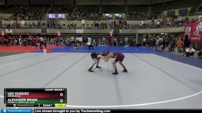 70 lbs Champ. Round 1 - Leo Vazquez, Minneapolis vs Alexander Bragg, Pinnacle Wrestling Club