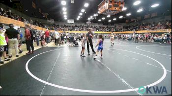52 lbs Round Of 16 - Logan Smith, Smith Wrestling Academy vs Daxton Wise, Tecumseh Youth Wrestling
